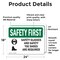 Signmission 18 in Height, 24 in Width, Vinyl Decal, Rectangle OS-2PACK-SF-D-1824-L-10914 - alternate 4